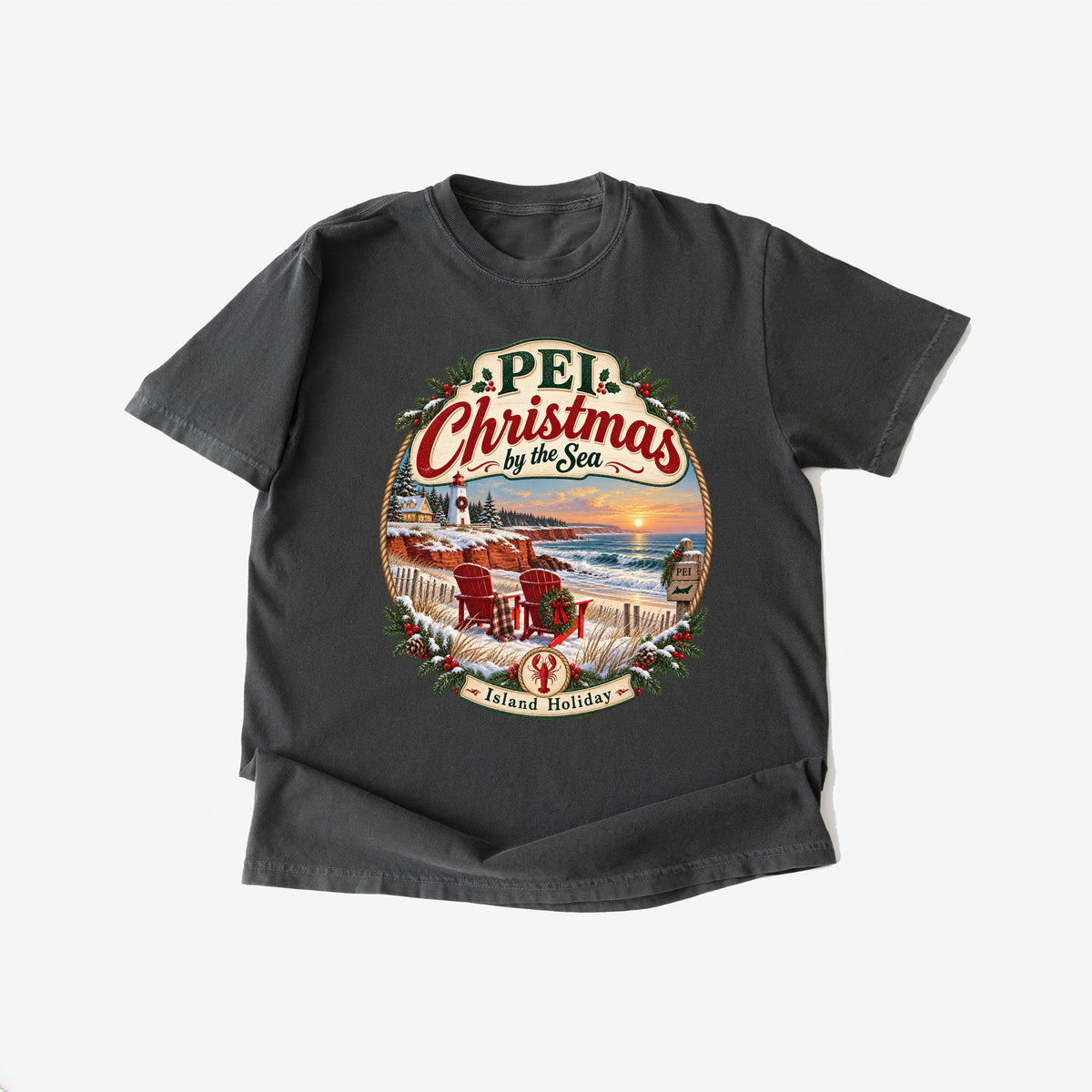 PEI Christmas by the Sea T-Shirt
