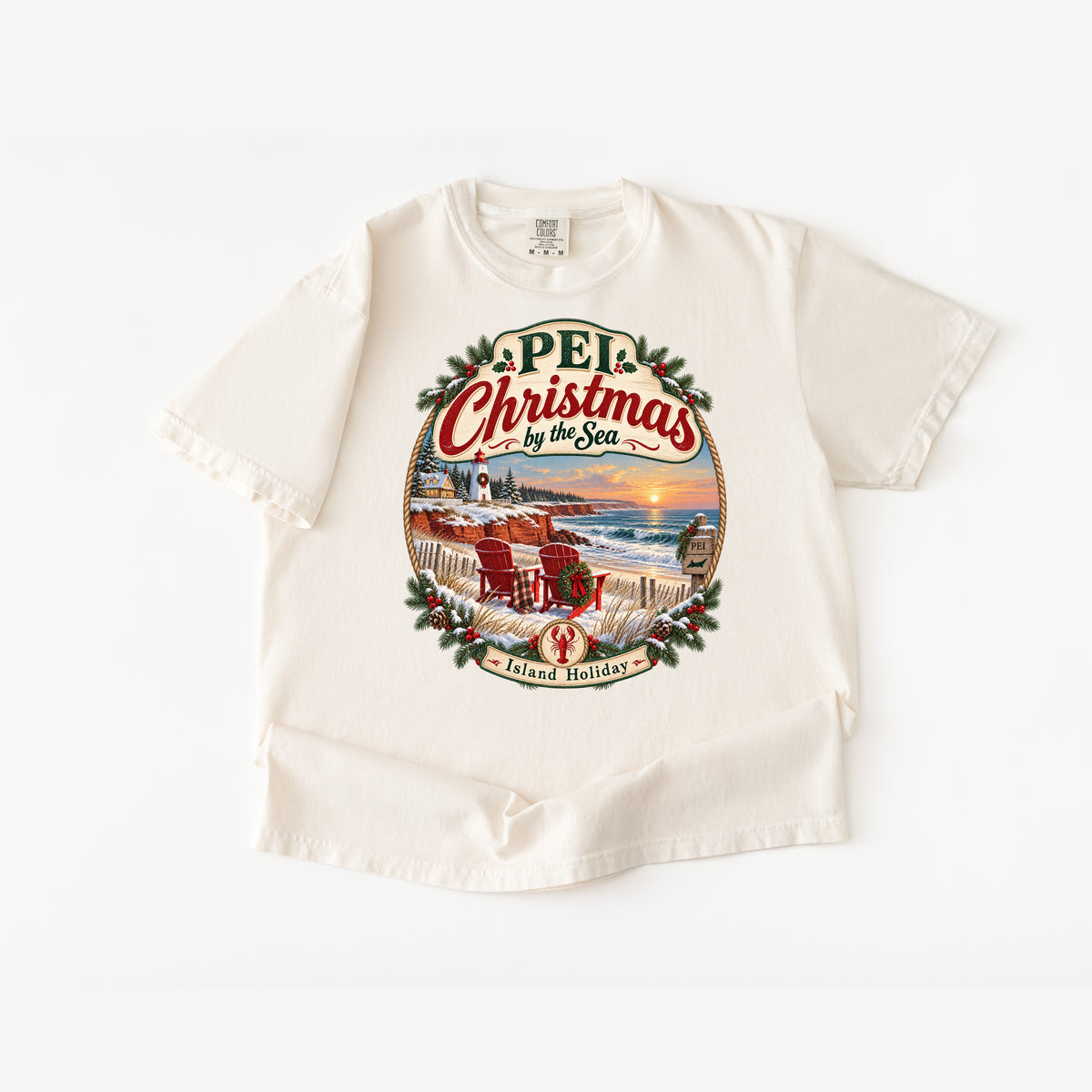 PEI Christmas by the Sea T-Shirt