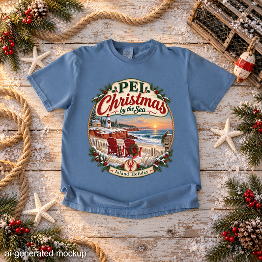PEI Christmas by the Sea T-Shirt