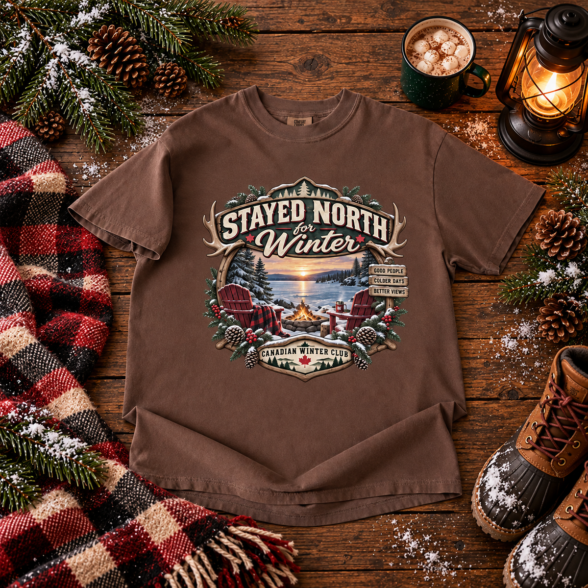 Stayed North for Winter T-Shirt