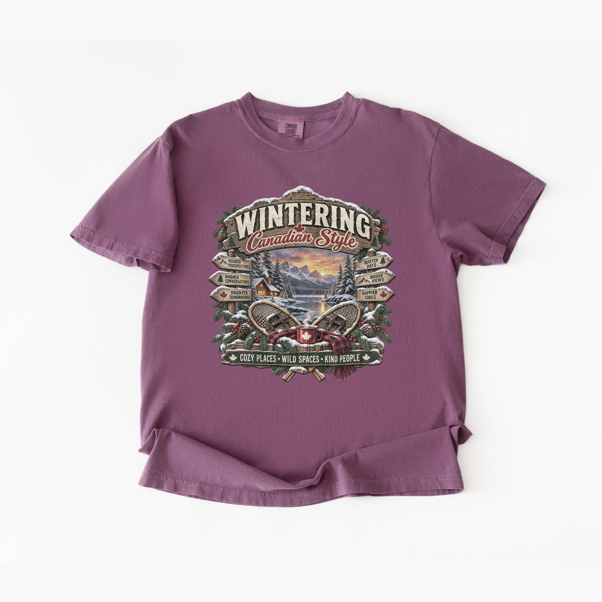 Wintering Canadian Style T-Shirt
