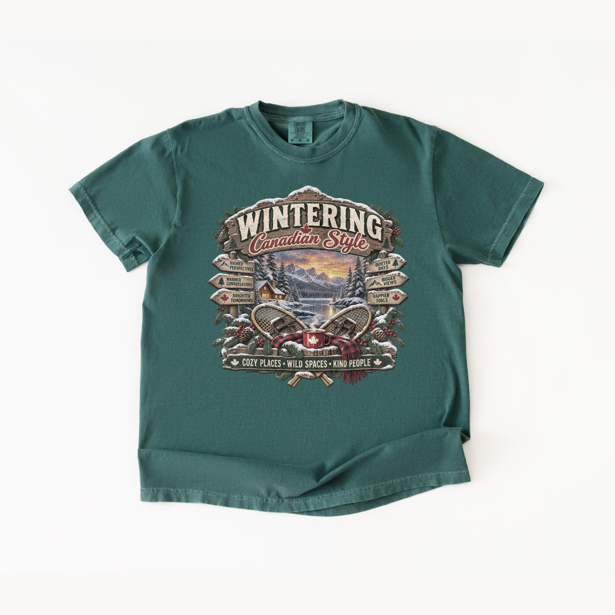 Wintering Canadian Style T-Shirt