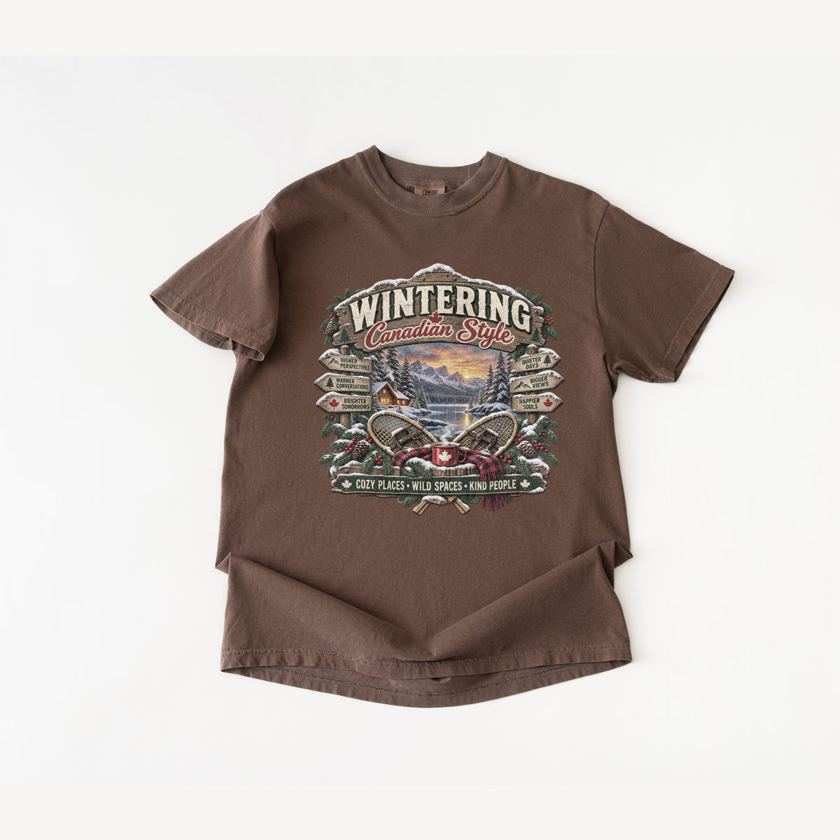 Wintering Canadian Style T-Shirt