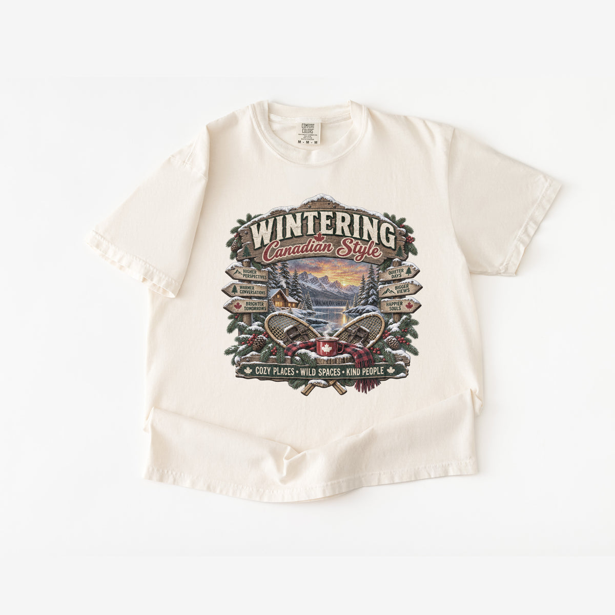Wintering Canadian Style T-Shirt