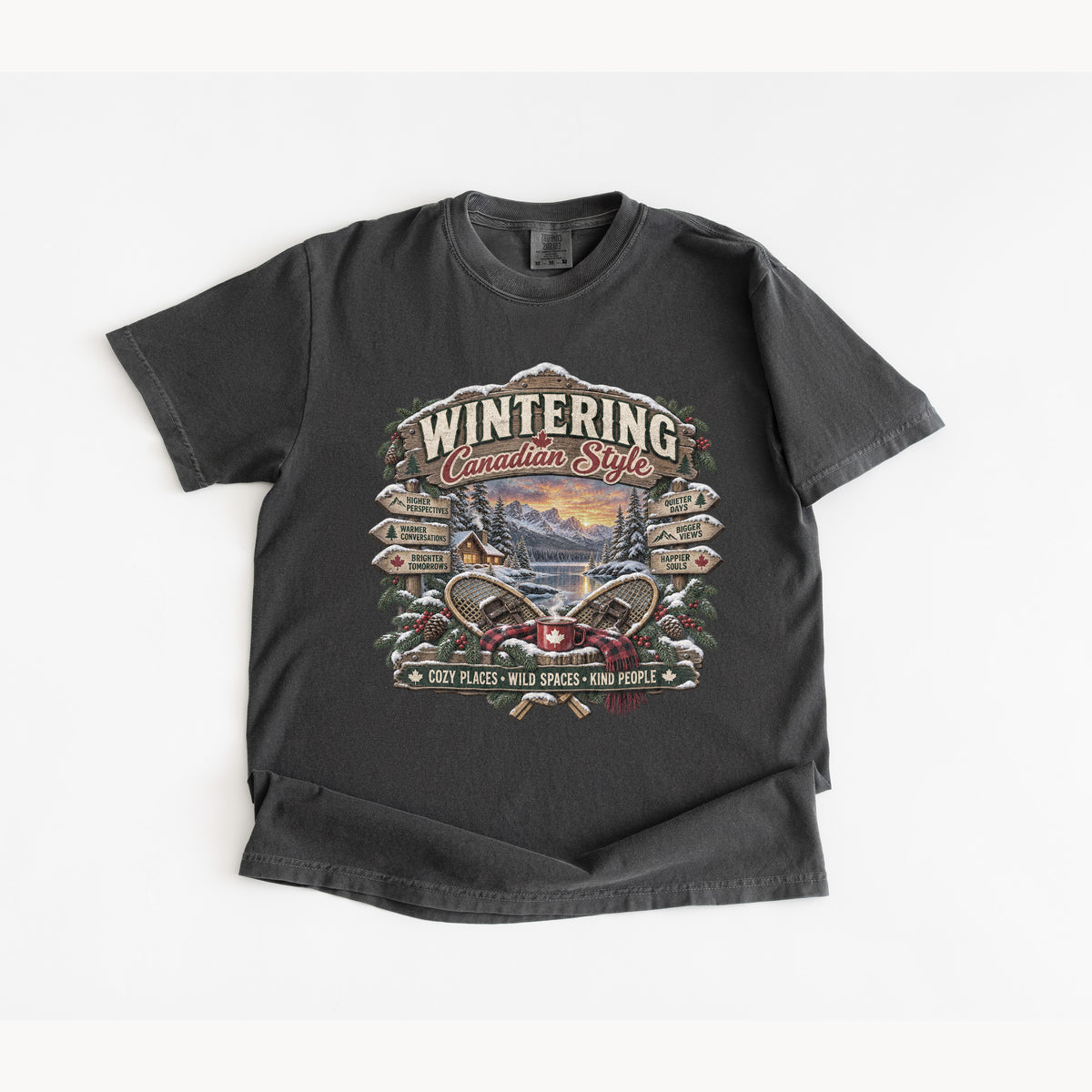 Wintering Canadian Style T-Shirt