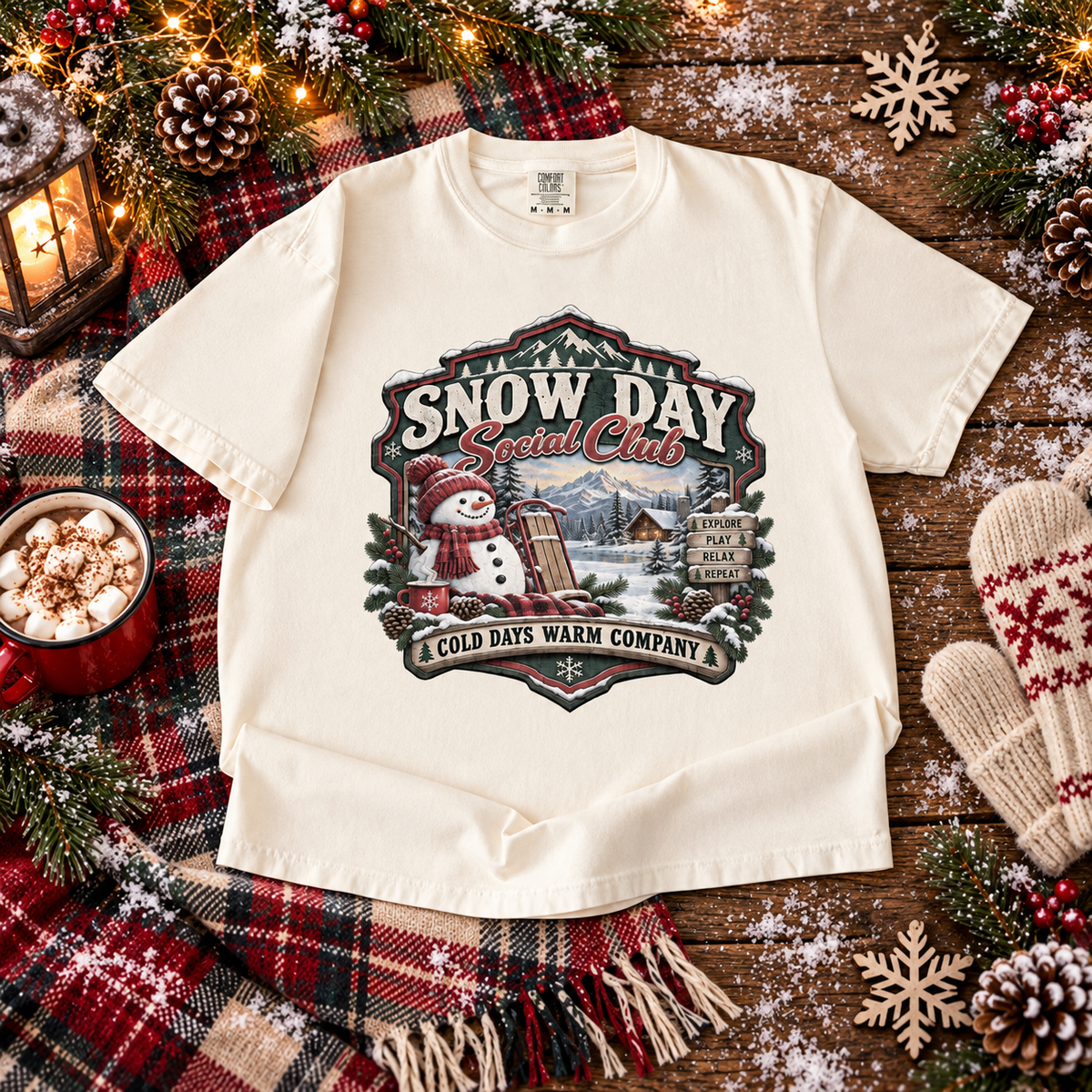 Snow Day Social Club T-Shirt