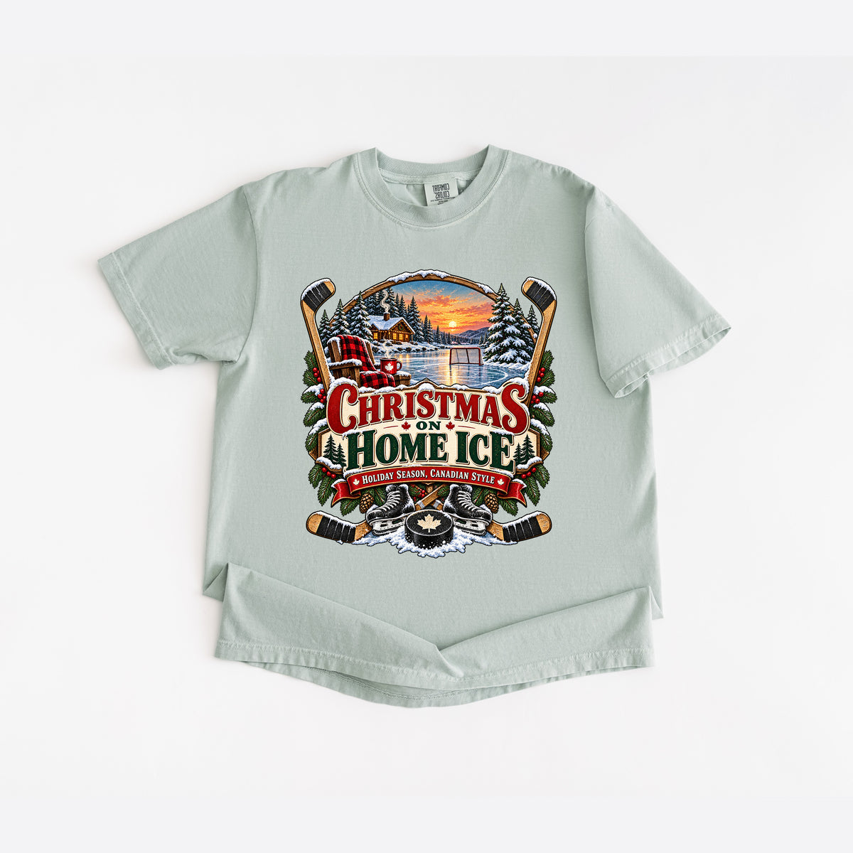 Christmas on Home Ice T-Shirt
