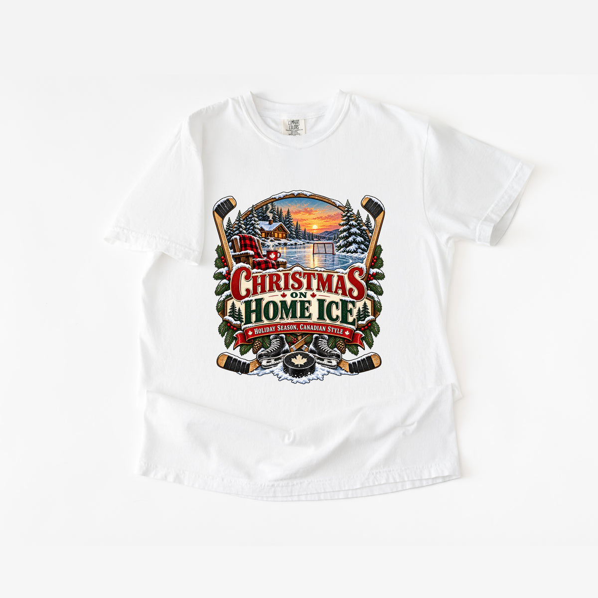 Christmas on Home Ice T-Shirt