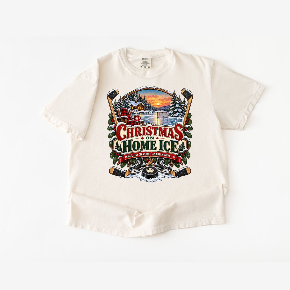 Christmas on Home Ice T-Shirt