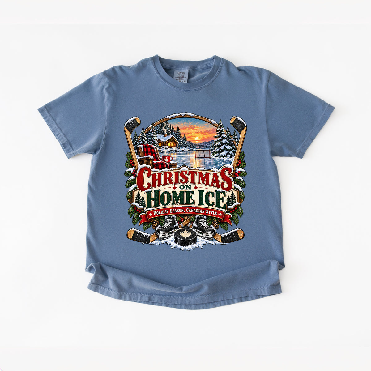 Christmas on Home Ice T-Shirt