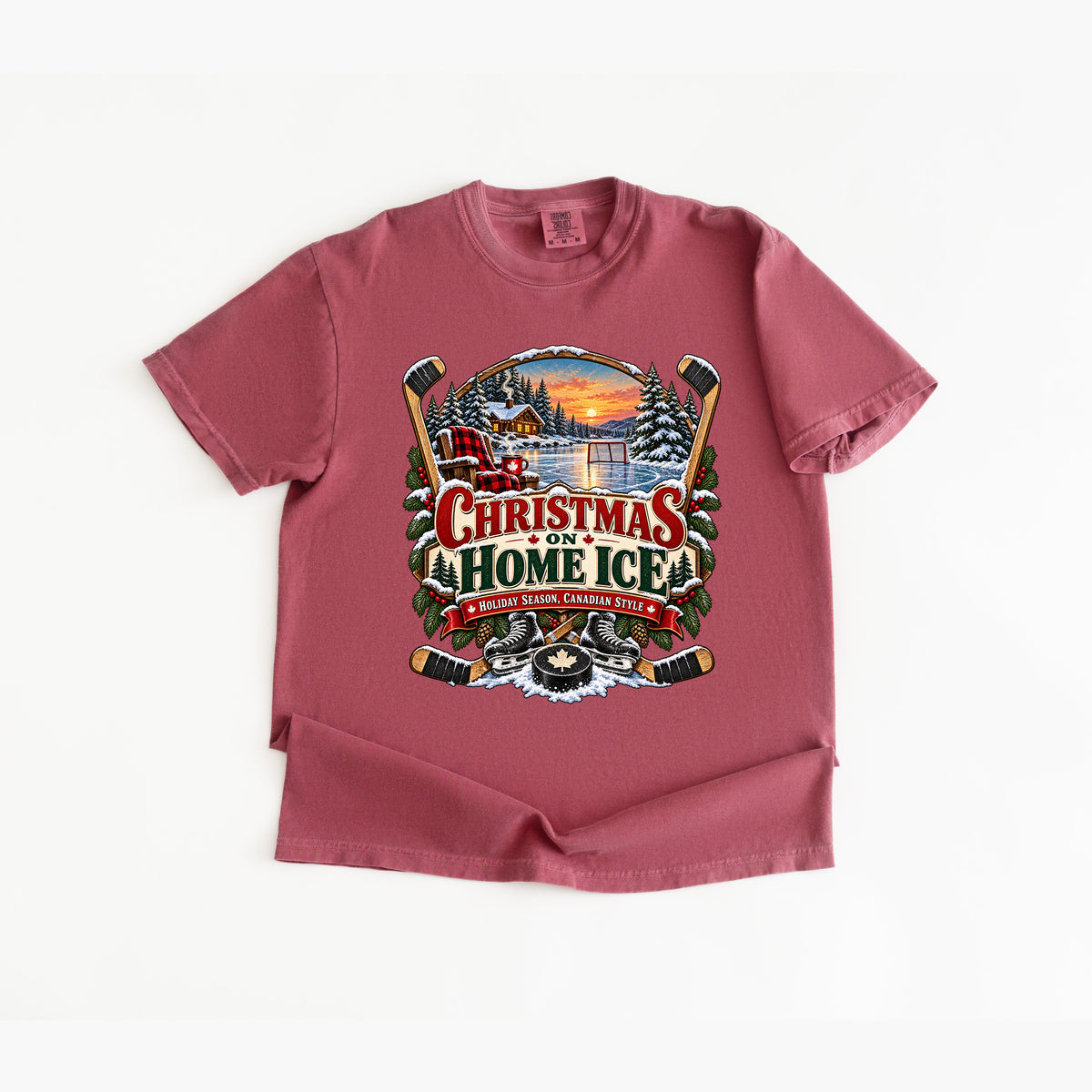 Christmas on Home Ice T-Shirt