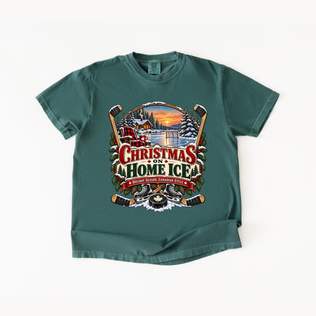Christmas on Home Ice T-Shirt