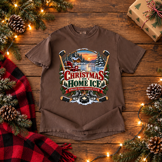 Christmas on Home Ice T-Shirt