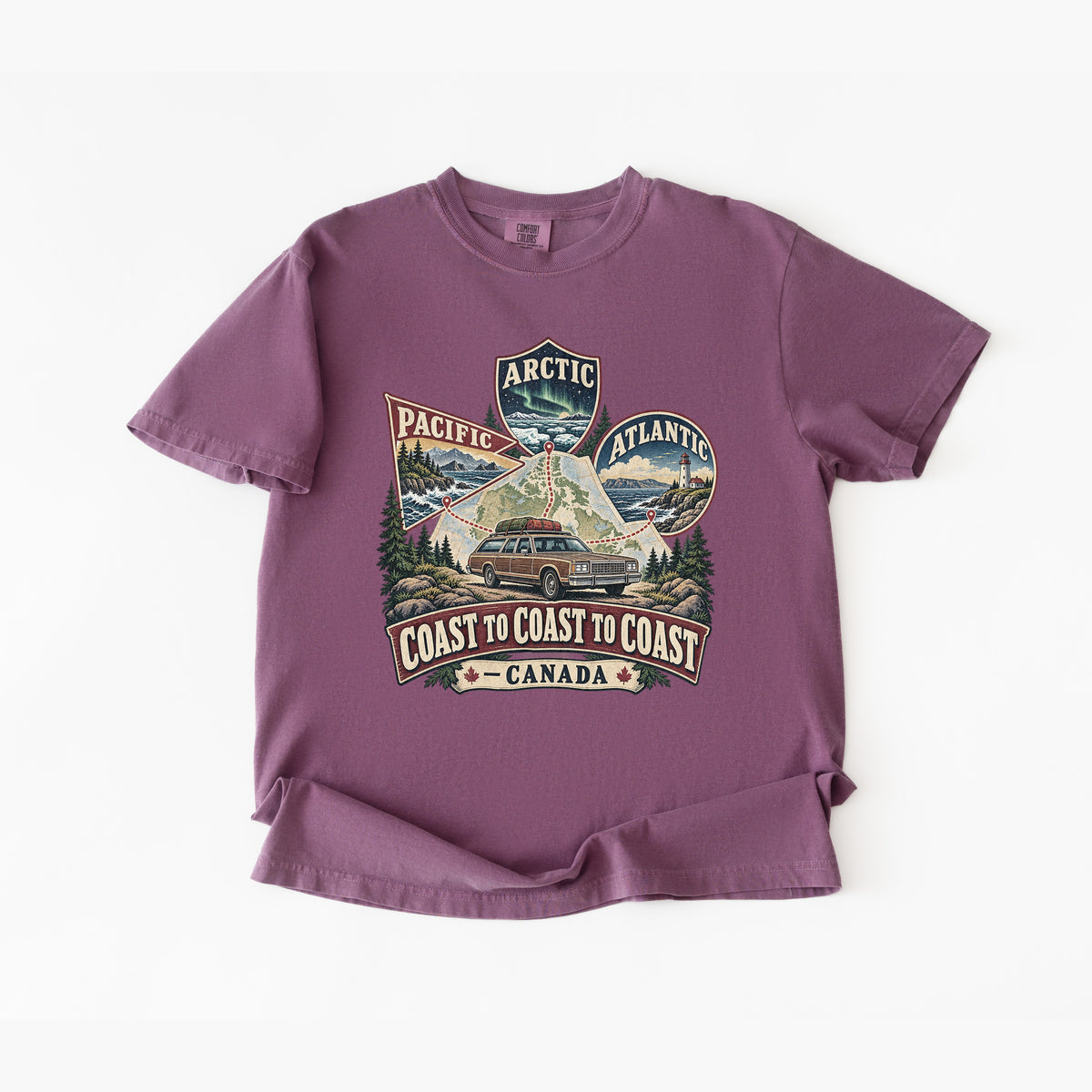 Coast to Coast to Coast Canada T-Shirt