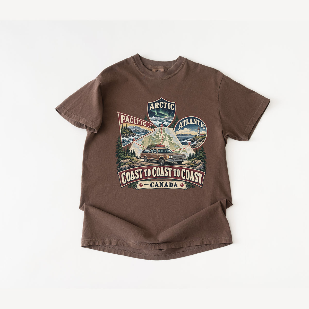Coast to Coast to Coast Canada T-Shirt