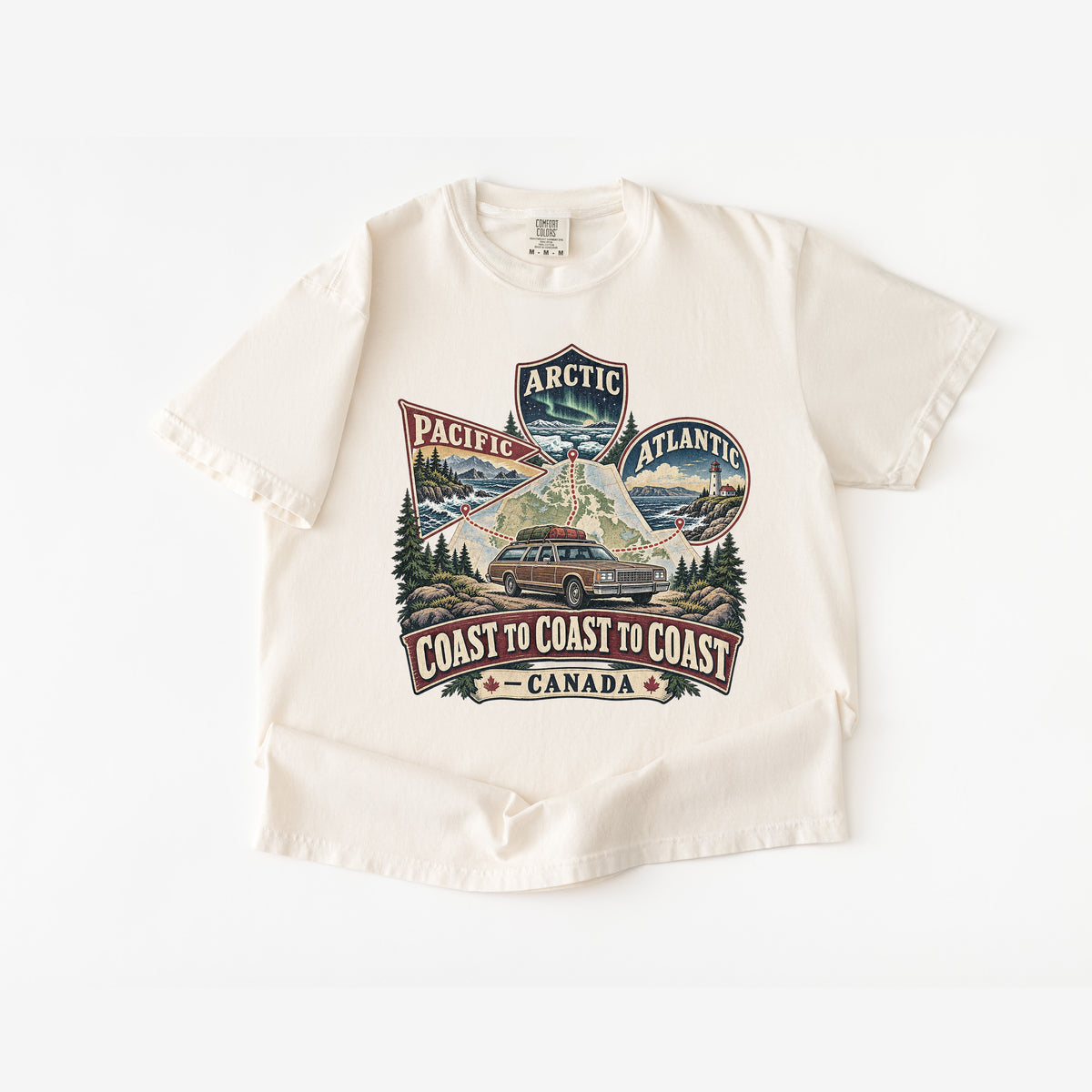 Coast to Coast to Coast Canada T-Shirt