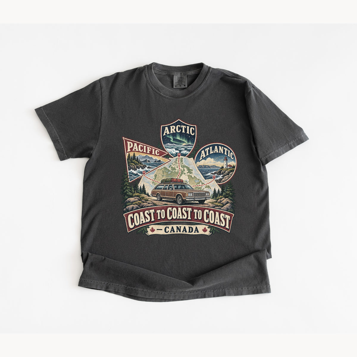 Coast to Coast to Coast Canada T-Shirt