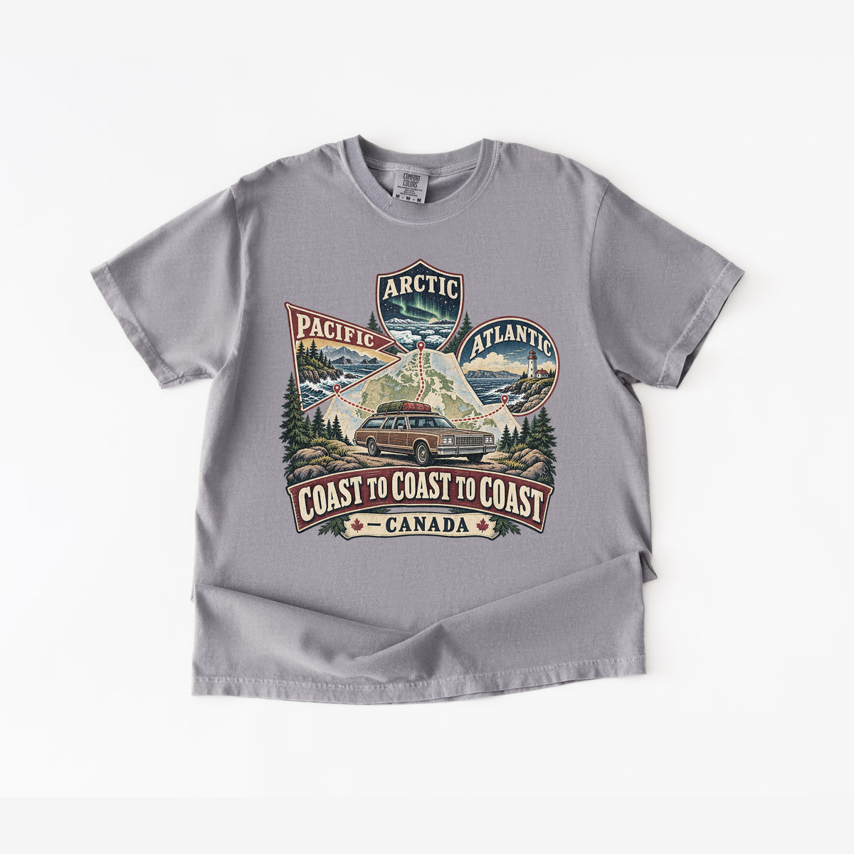 Coast to Coast to Coast Canada T-Shirt