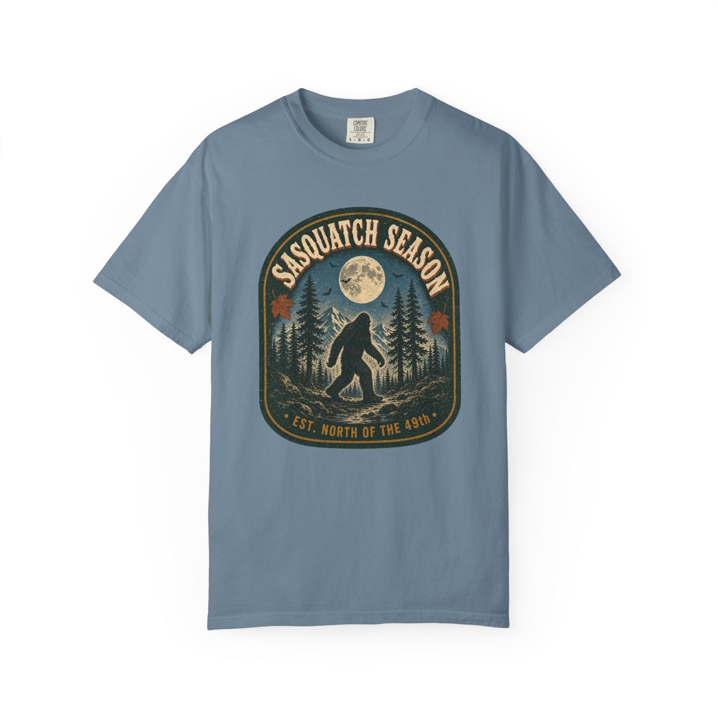 Vintage Bigfoot Forest Graphic Tee