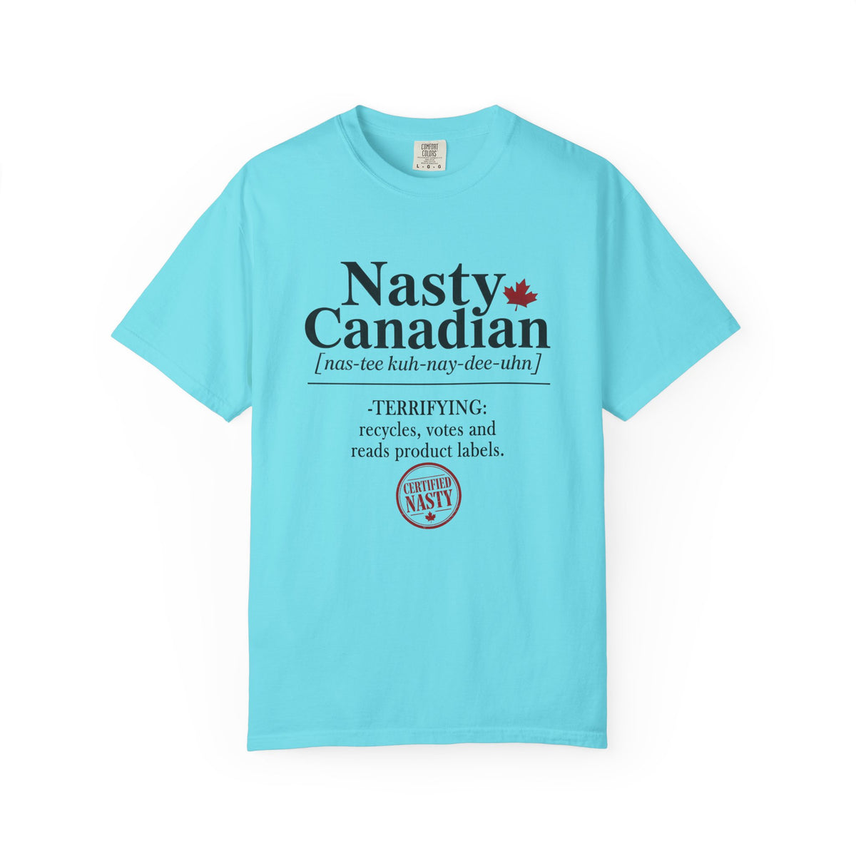 Certified Nasty Canadian Definition T-Shirt - Terrifying