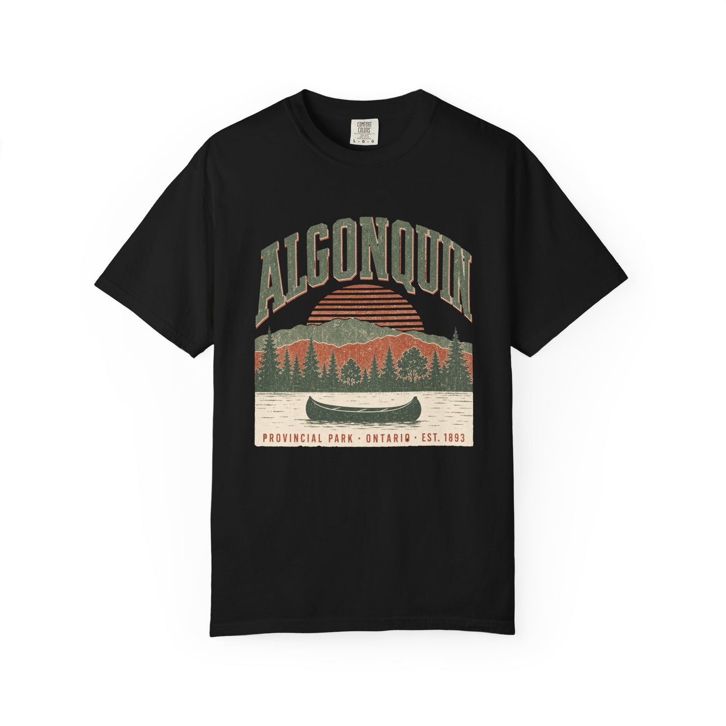 Algonquin  Park Retro Sunset