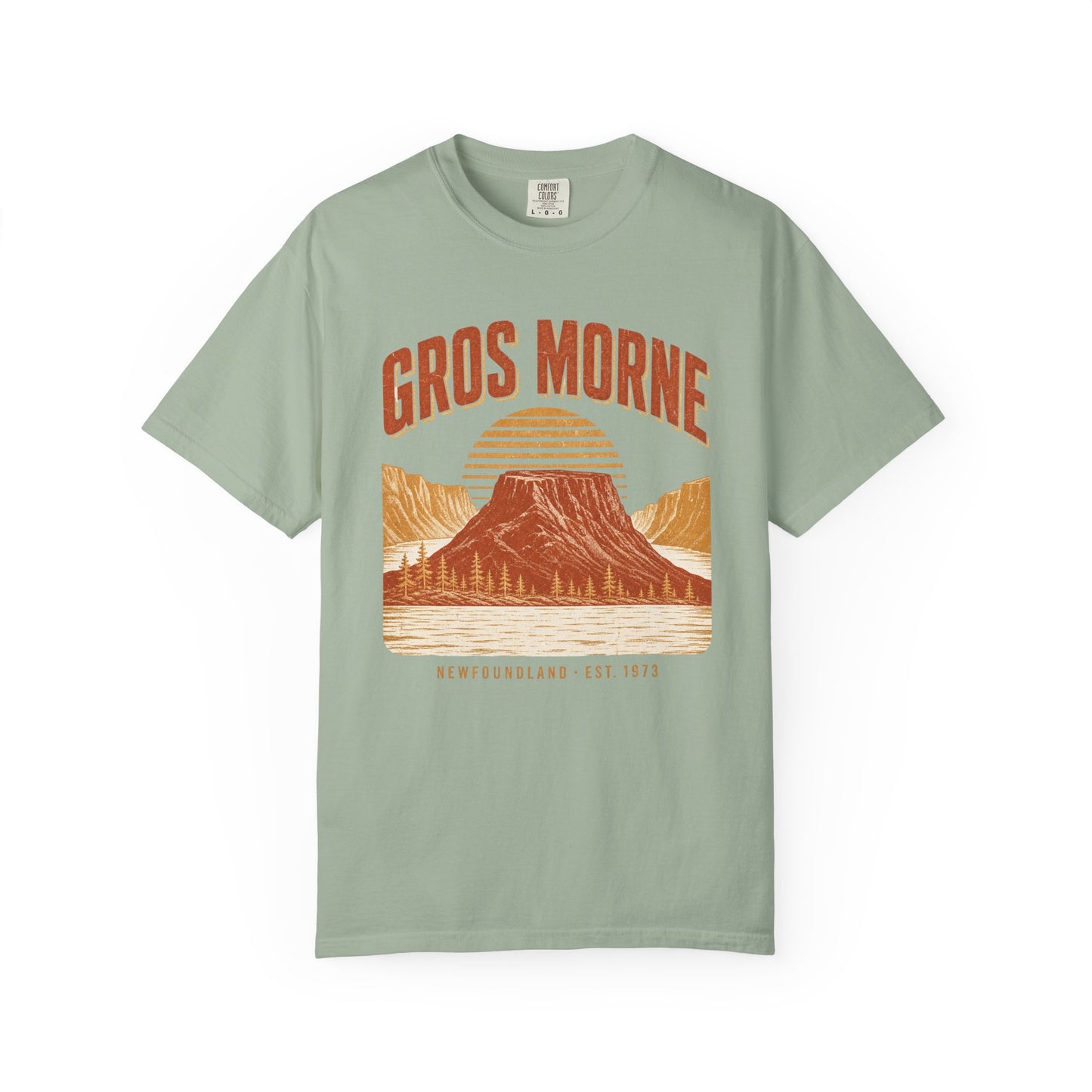 Gros Morne National Park Retro Sunset