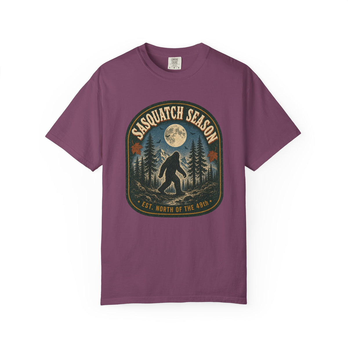 Vintage Bigfoot Forest Graphic Tee