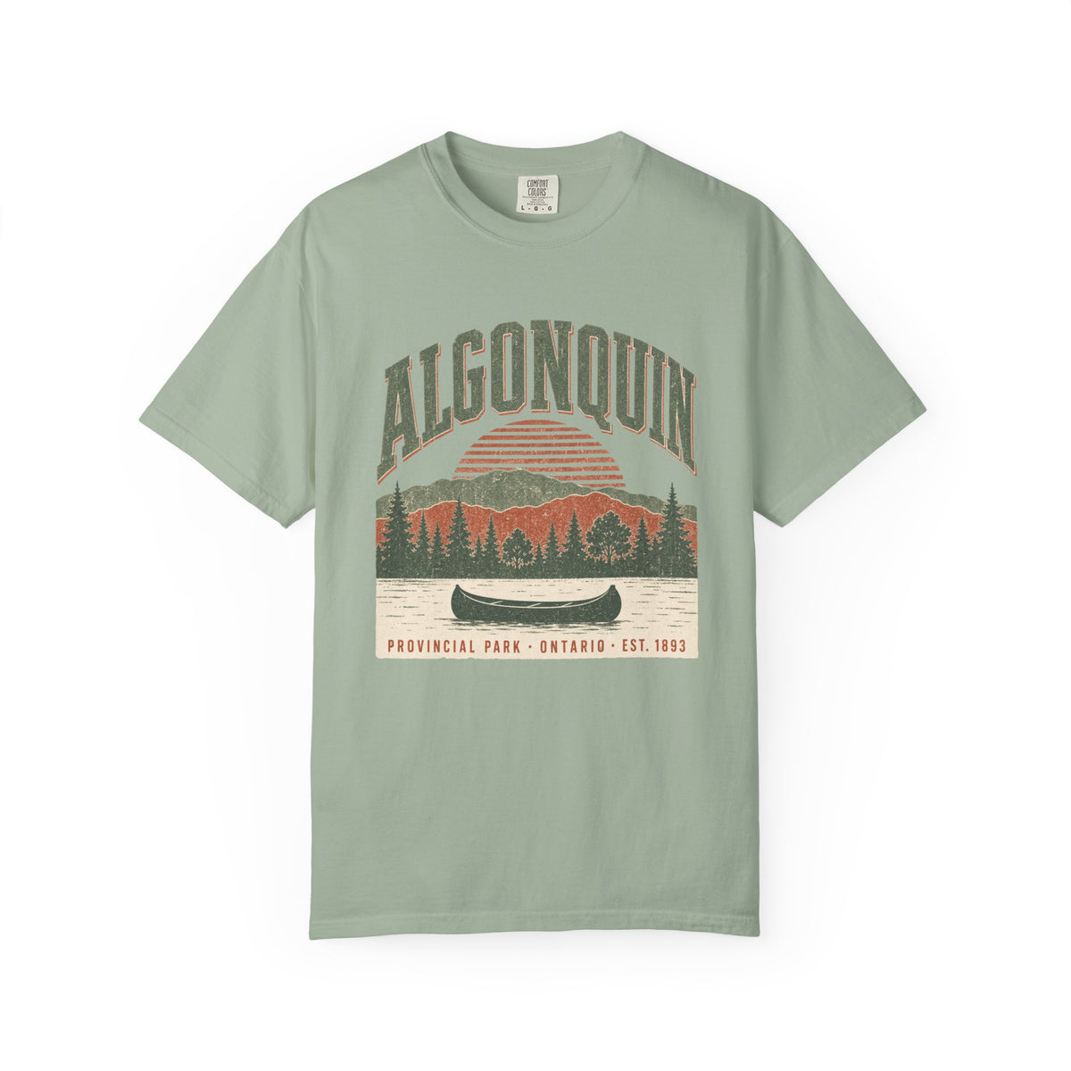 Algonquin  Park Retro Sunset