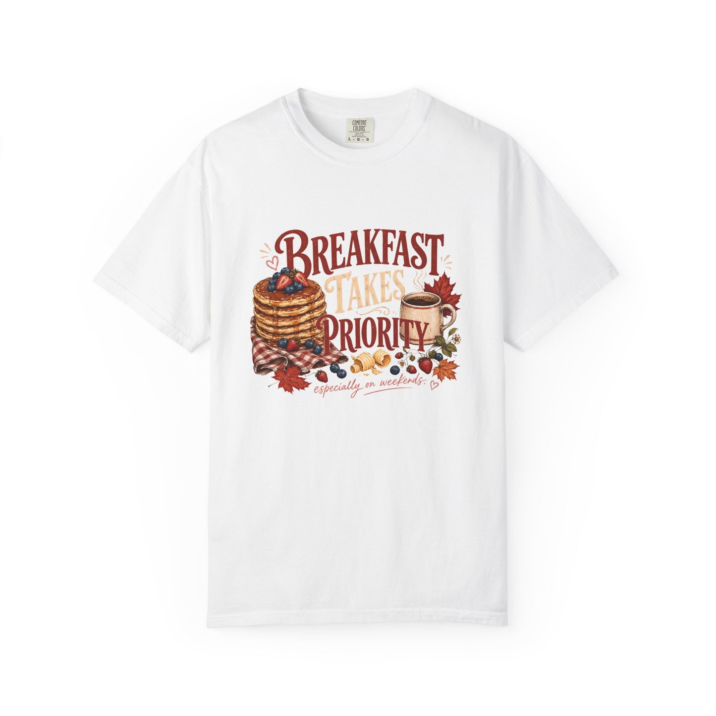 Breakfast Takes Priority Canada Shirt