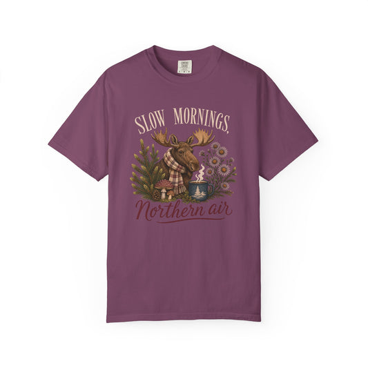 Slow Mornings Northern Air Moose Shirt