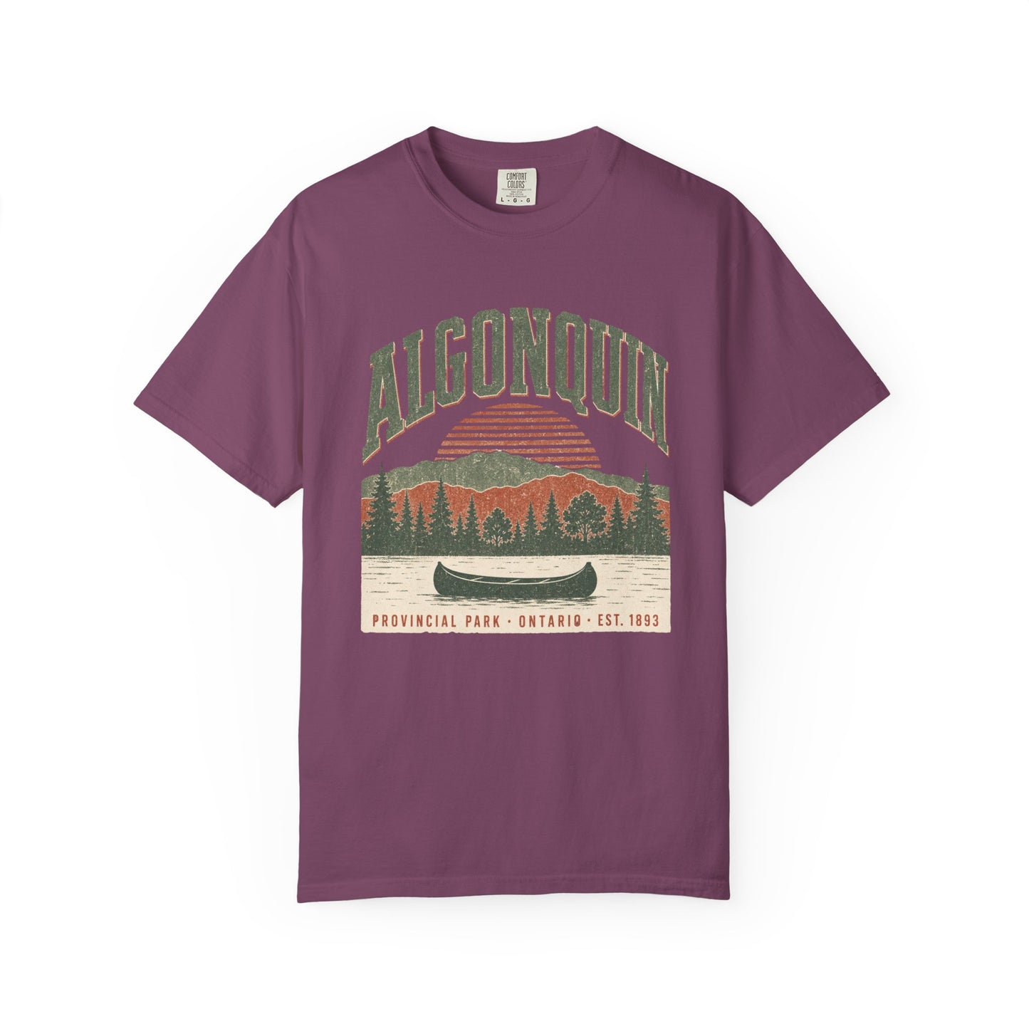 Algonquin  Park Retro Sunset