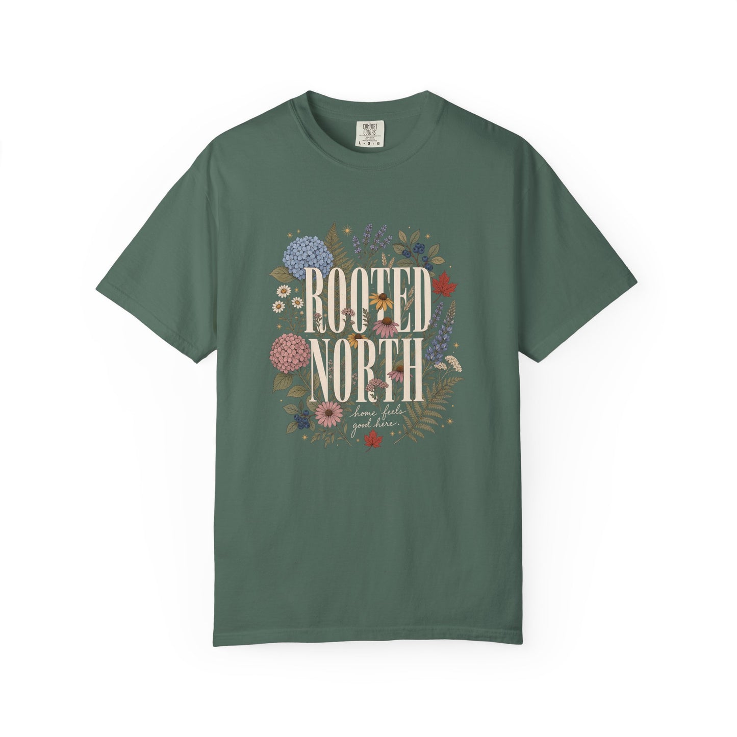 Rooted North Floral Canada Shirt