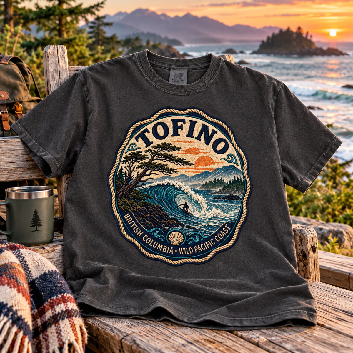 Tofino British Columbia Vintage Patch